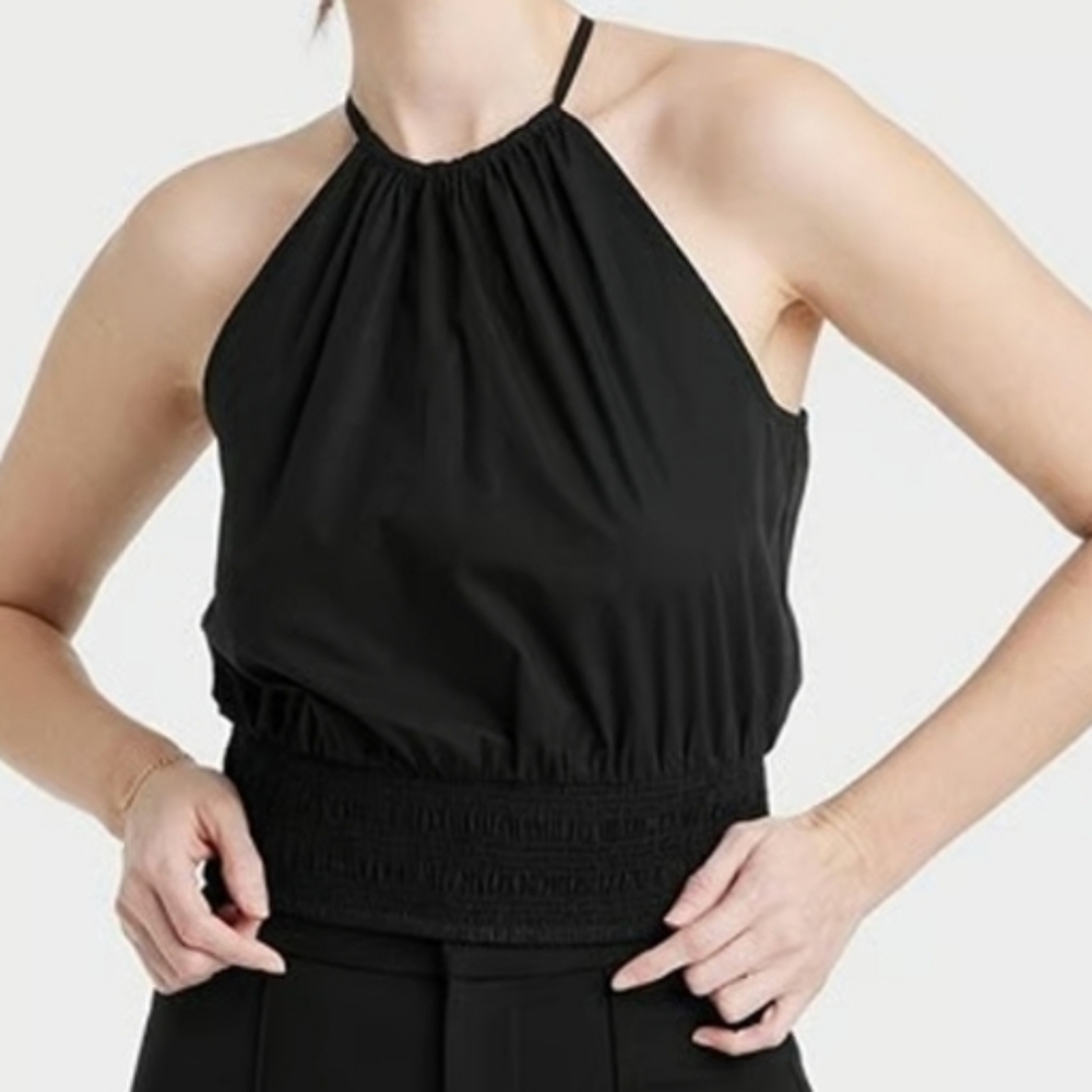 A New Day Elegant Black Top